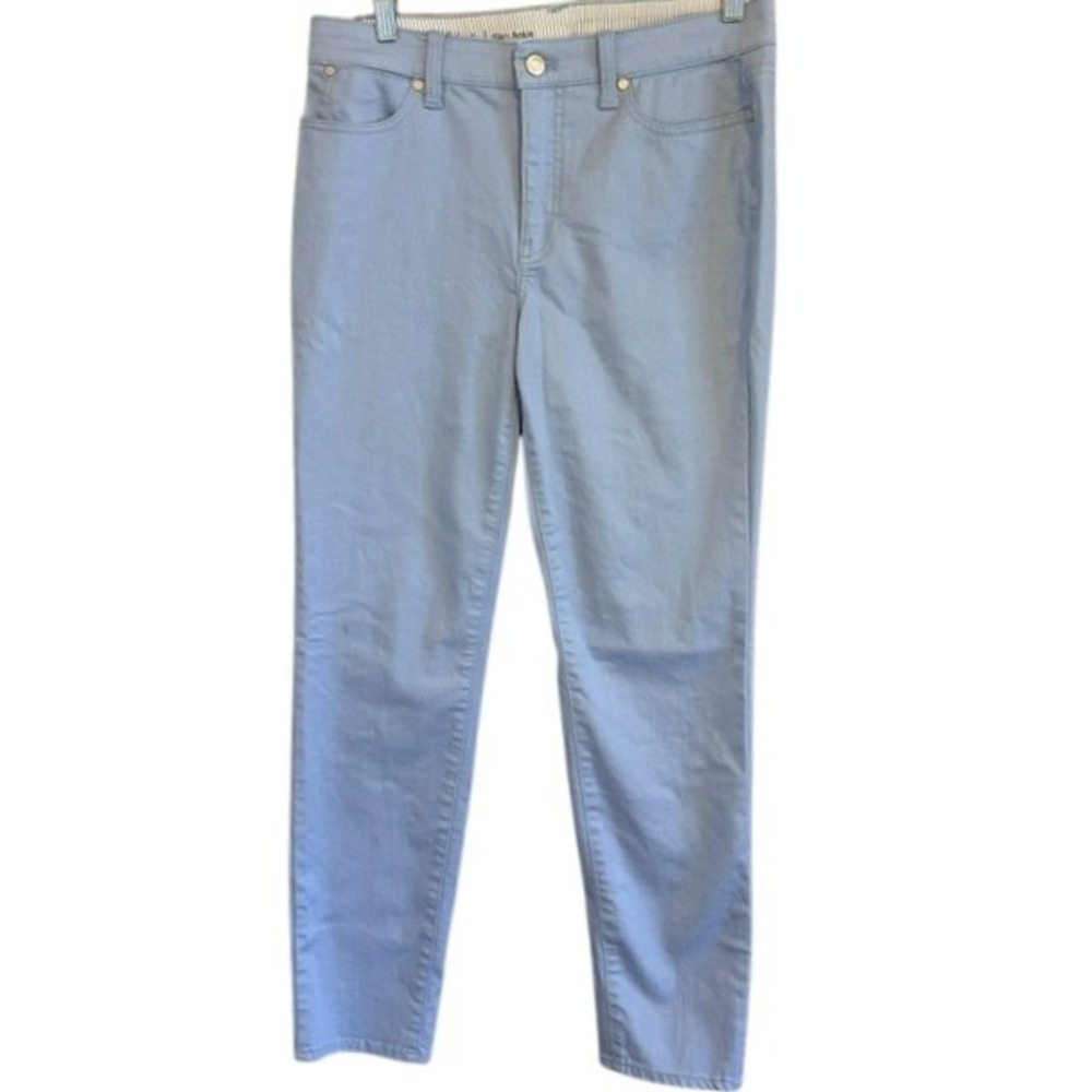 Talbots Flawless Women's Light Blue Slim Ankle Denim Blue Jeans 6 Stretch
